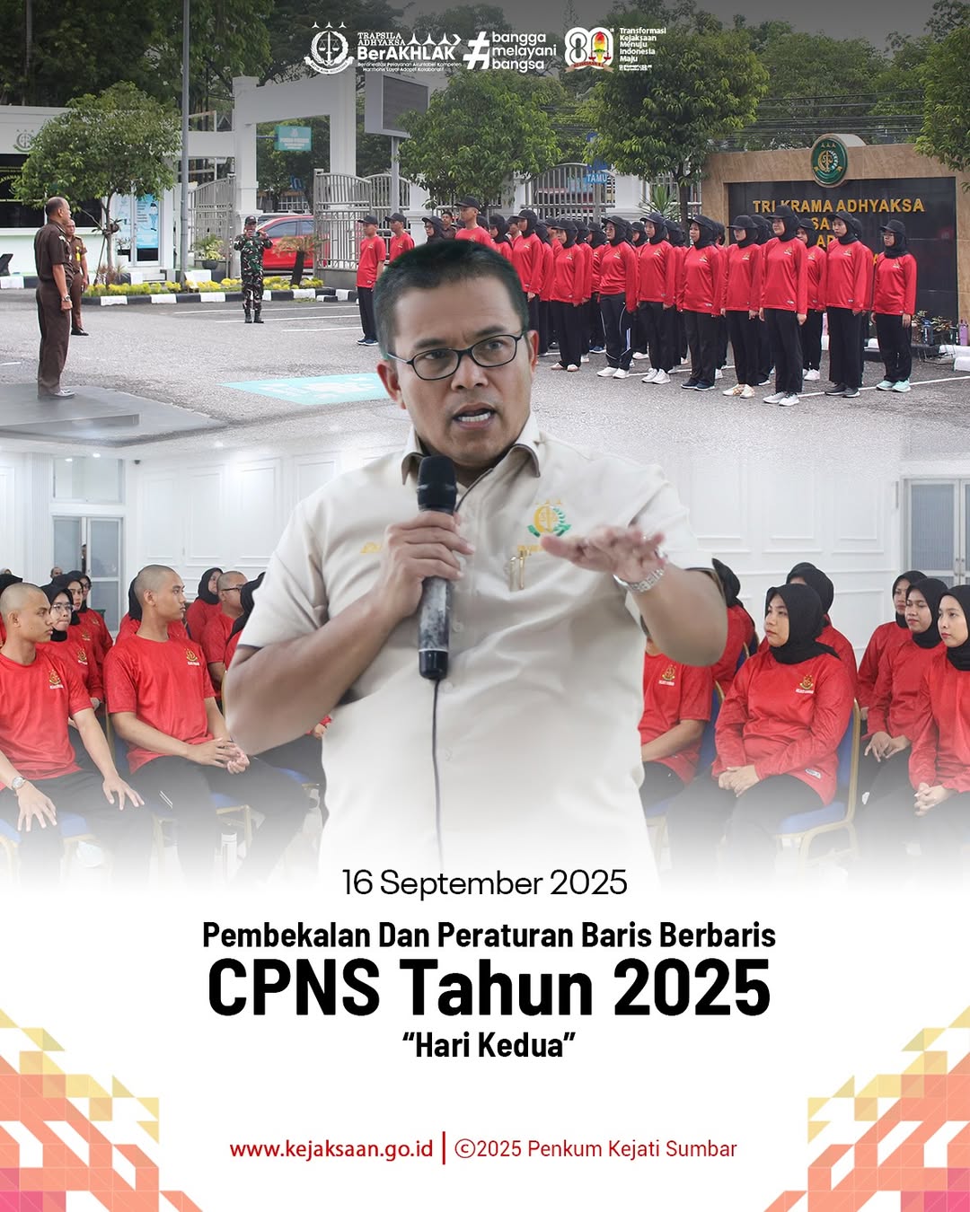 Pembekalan dan Peraturan Baris-Berbaris CPNS 2025 Hari Kedua