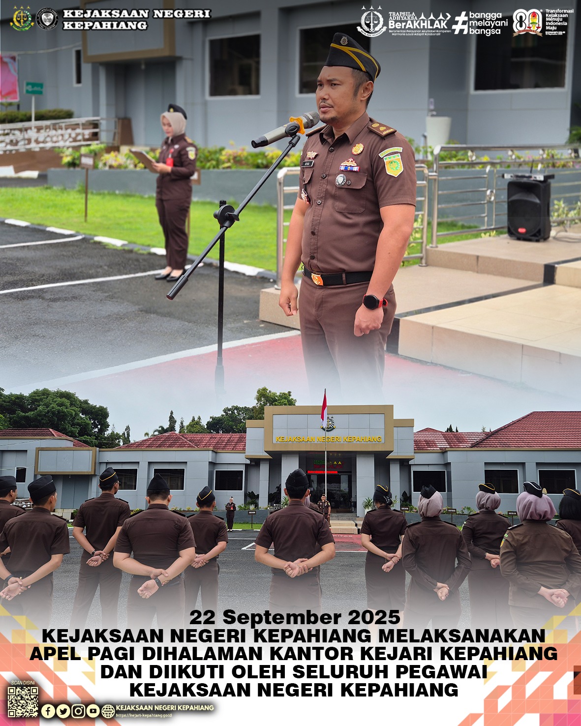 APEL PAGI KEJAKSAAN NEGERI KEPAHIANG