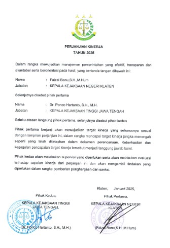 Perjanjian Kerja