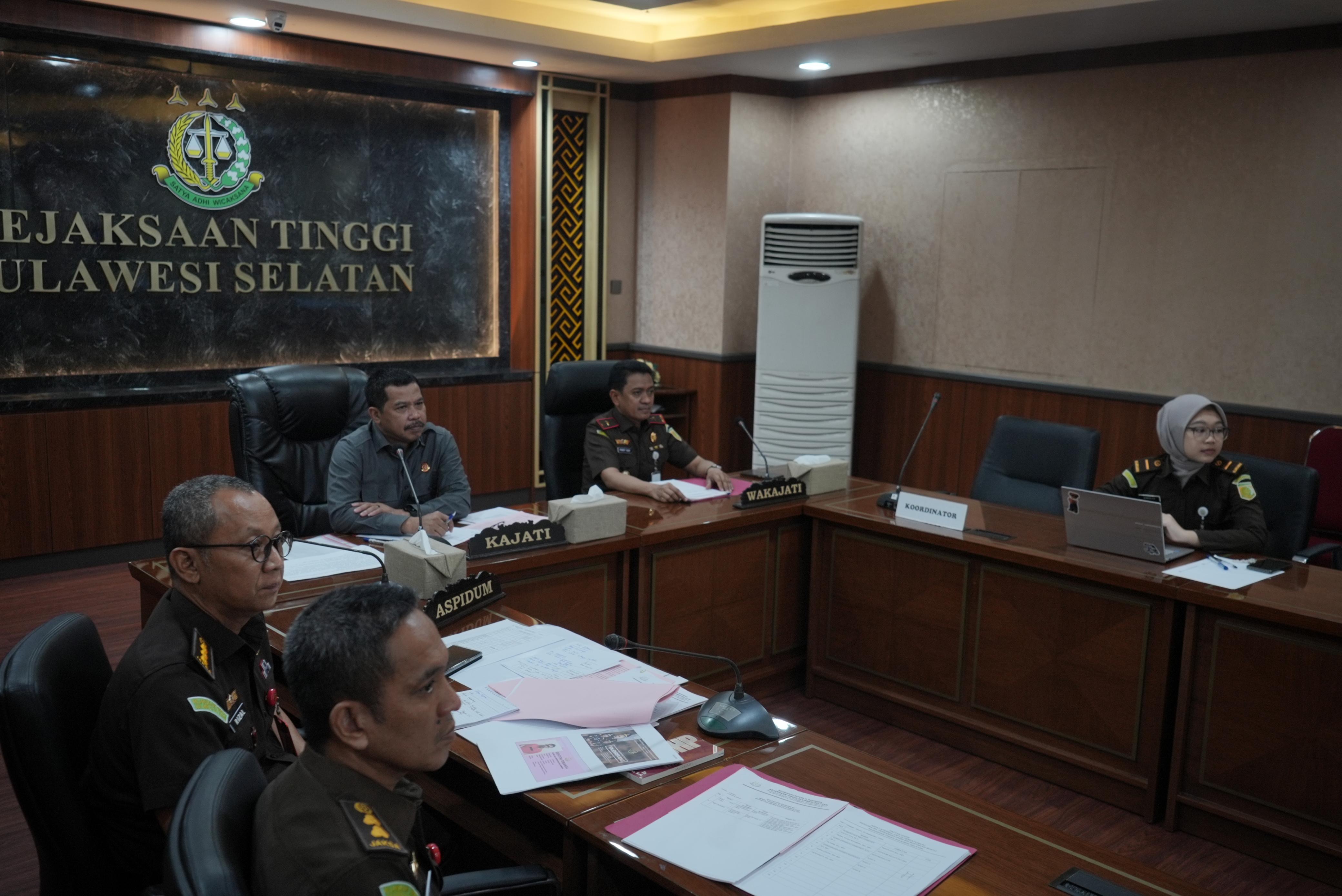 Kejati Sulsel Setujui Penghentian Penuntutan Perkara Pencurian Uang di Enrekang Lewat Keadilan Restoratif