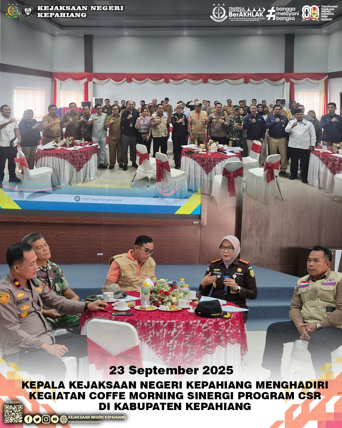 COFFE MORNING SINERGI PROGRAM CSR DI KABUPATEN KEPAHIANG
