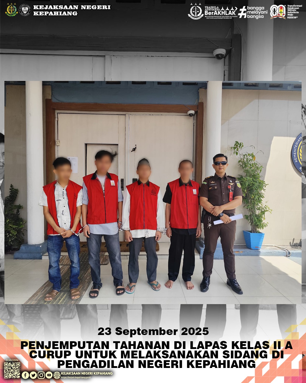 PENJEMPUTAN TAHANAN