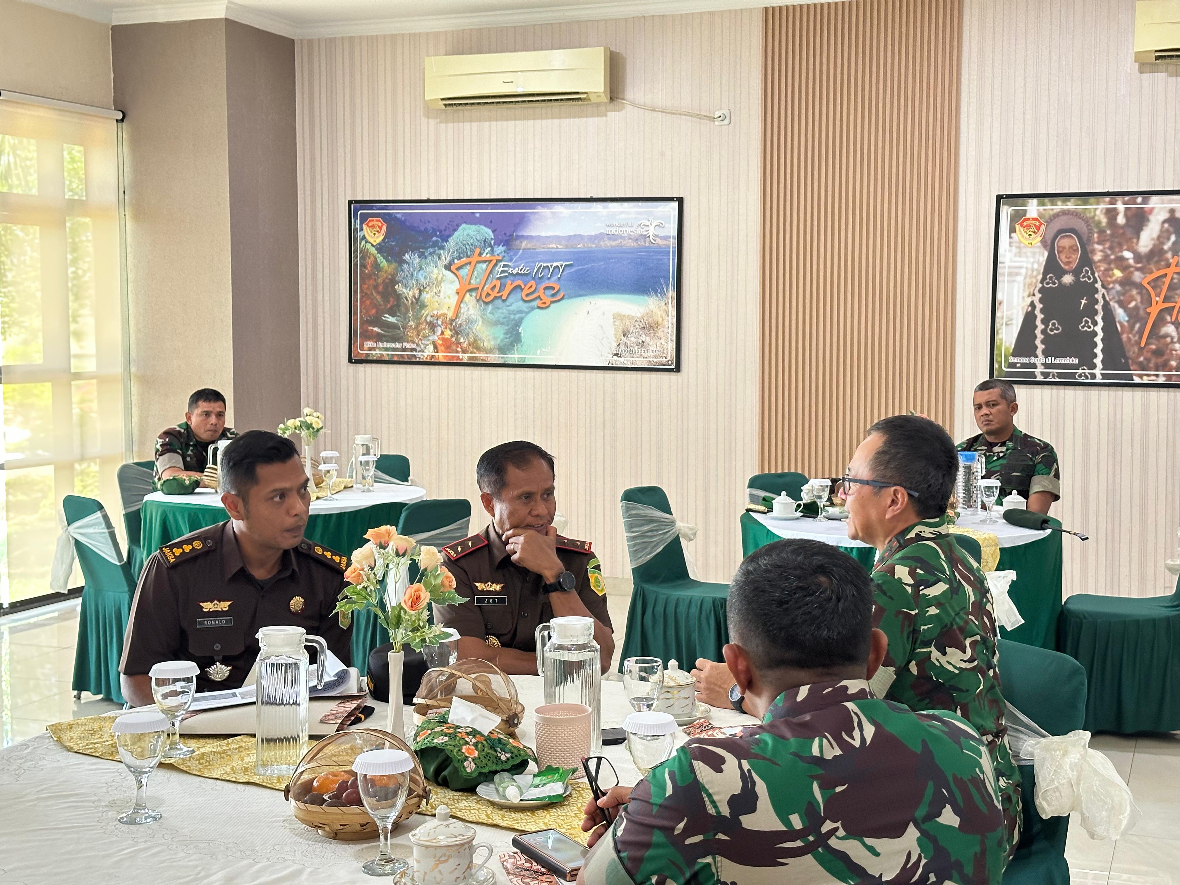 Jelang Pembentukan Kodam NTT 2026 Pejabat Daerah dan Militer Gelar Rapat Strategis di Kupang