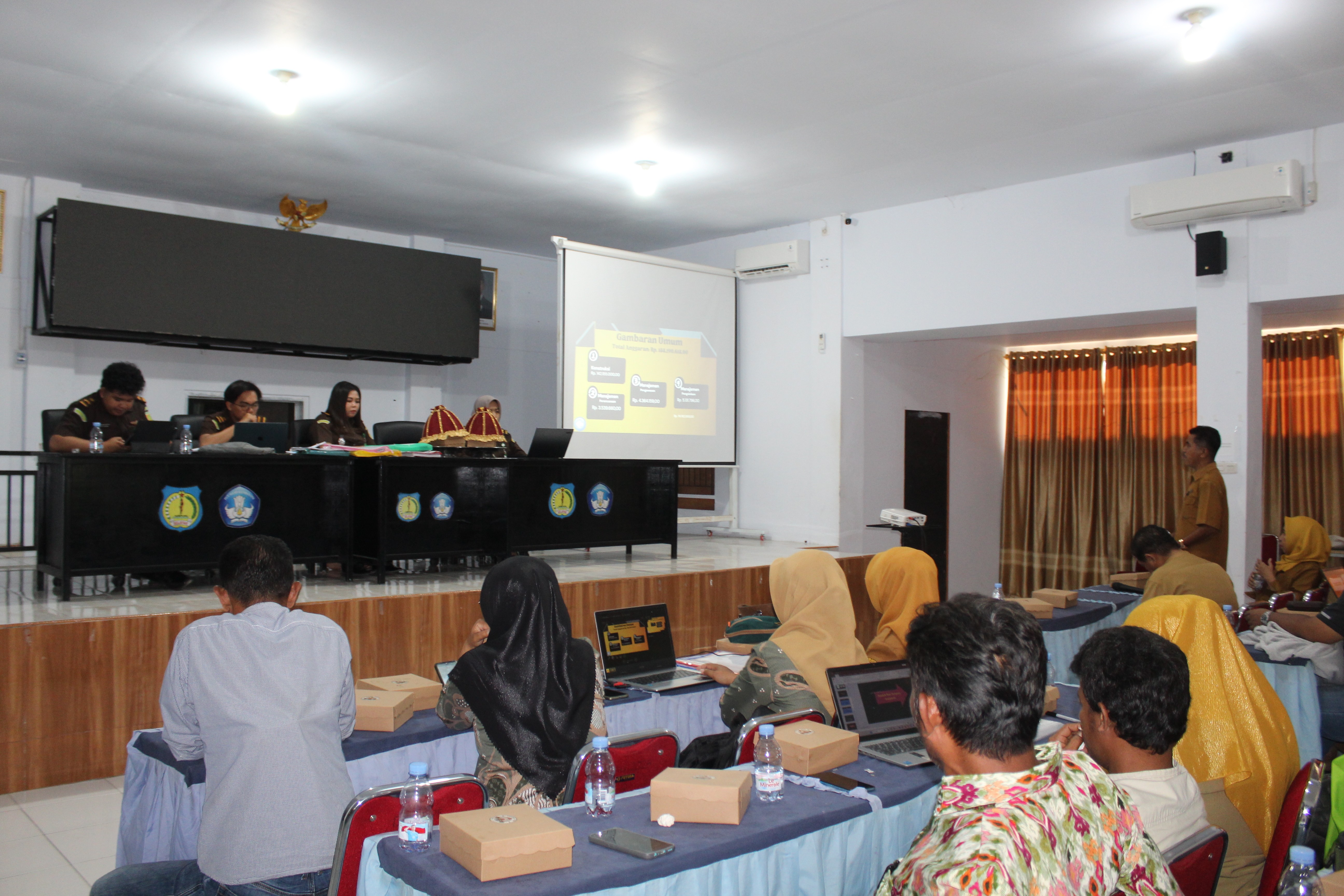 Bidang Intelijen Kejaksaan Negeri Kepulauan Selayar Menggelar Entry Meeting bersama Para Kepala UPT SD SMP SKB Kabupaten Kepulauan Selayar serta tim P2SP