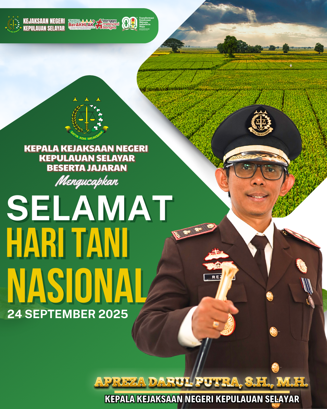 Selamat Hari Tani Nasional 2025