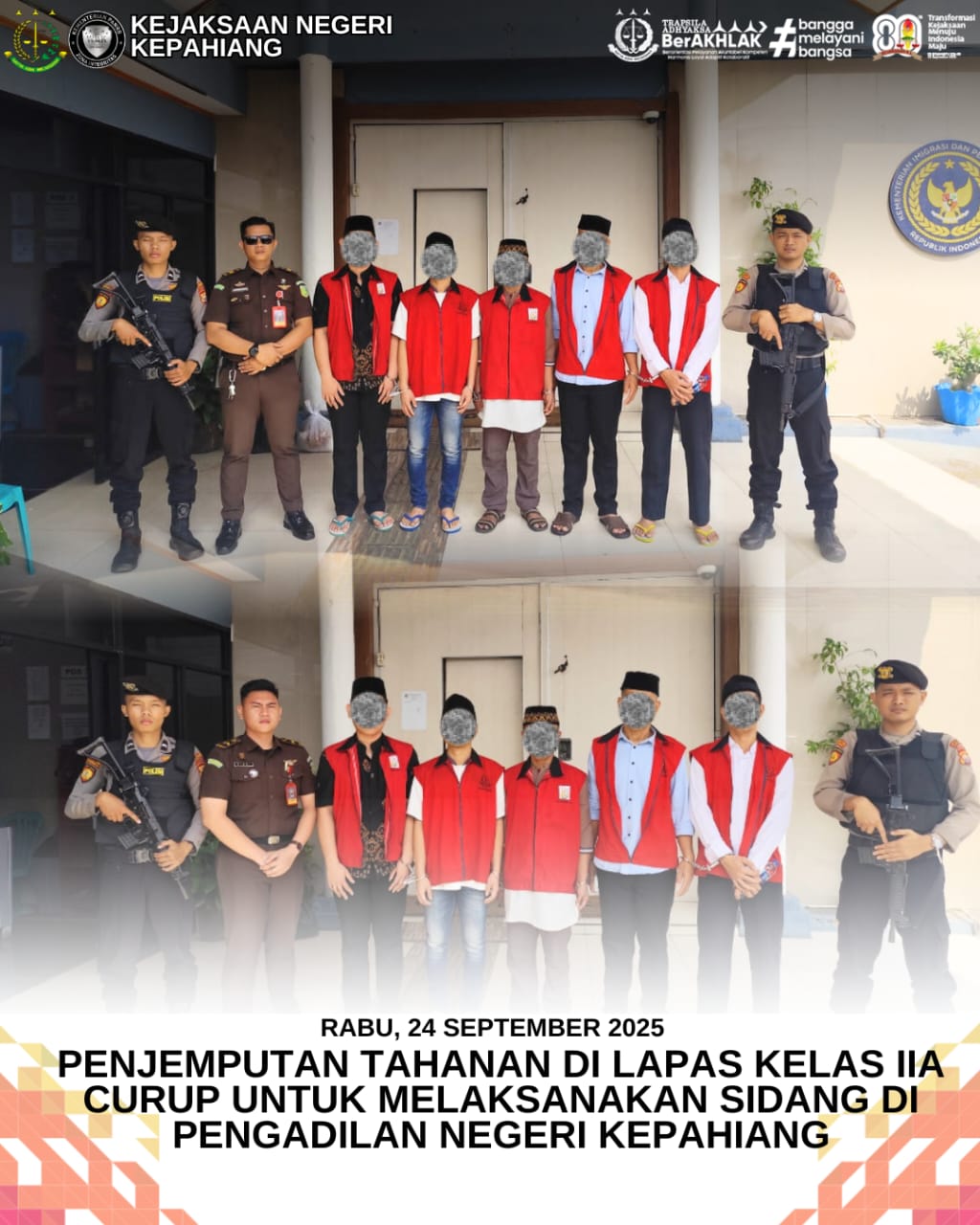 PENJEMPUTAN TAHANAN