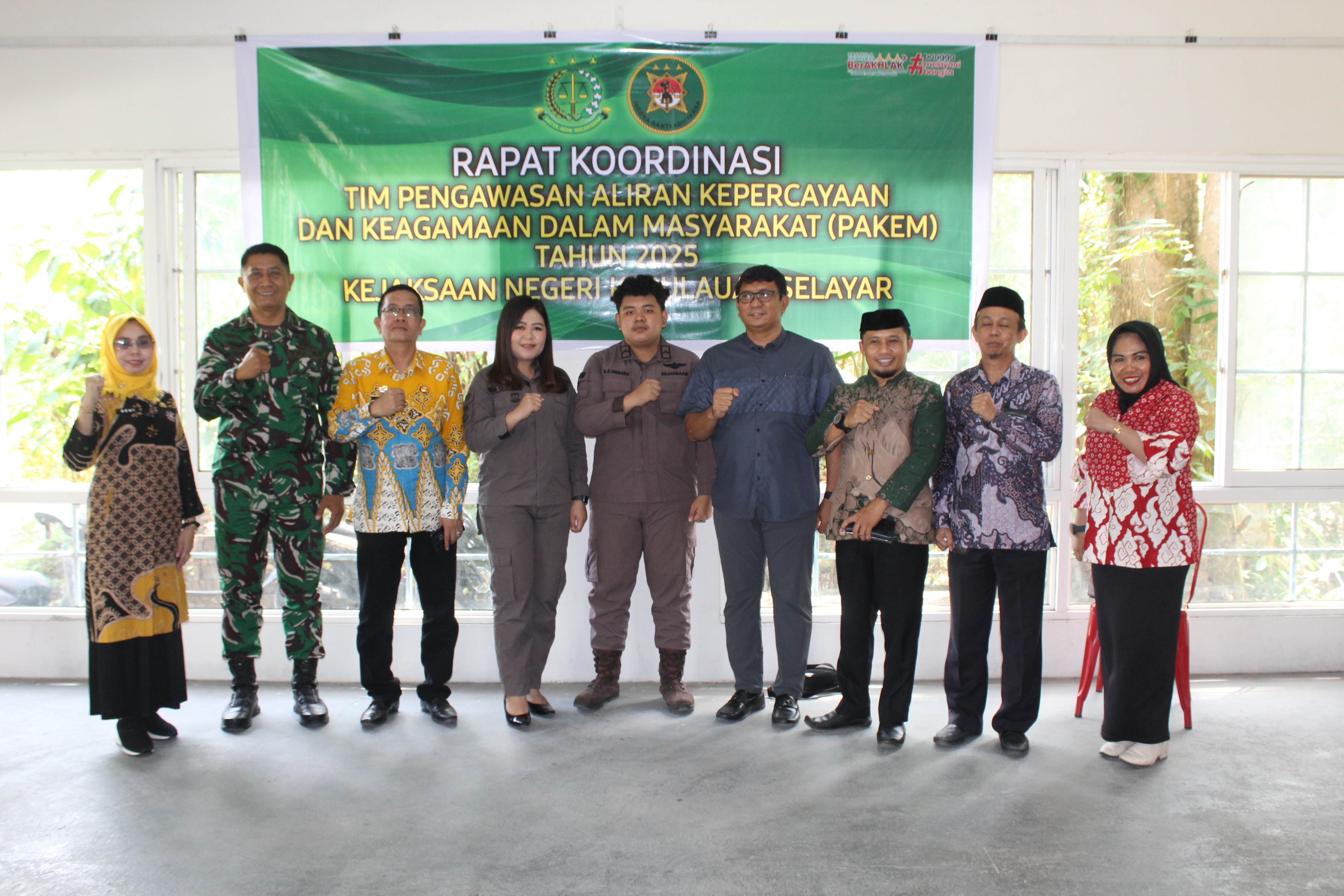 Bidang Intelijen Kejaksaan Negeri Kepulauan Selayar Menggelar Rapat Koordinasi Tim Pengawasan Aliran Kepercayaan Dan Keagamaan Dalam Masyarakat Tahun 2025