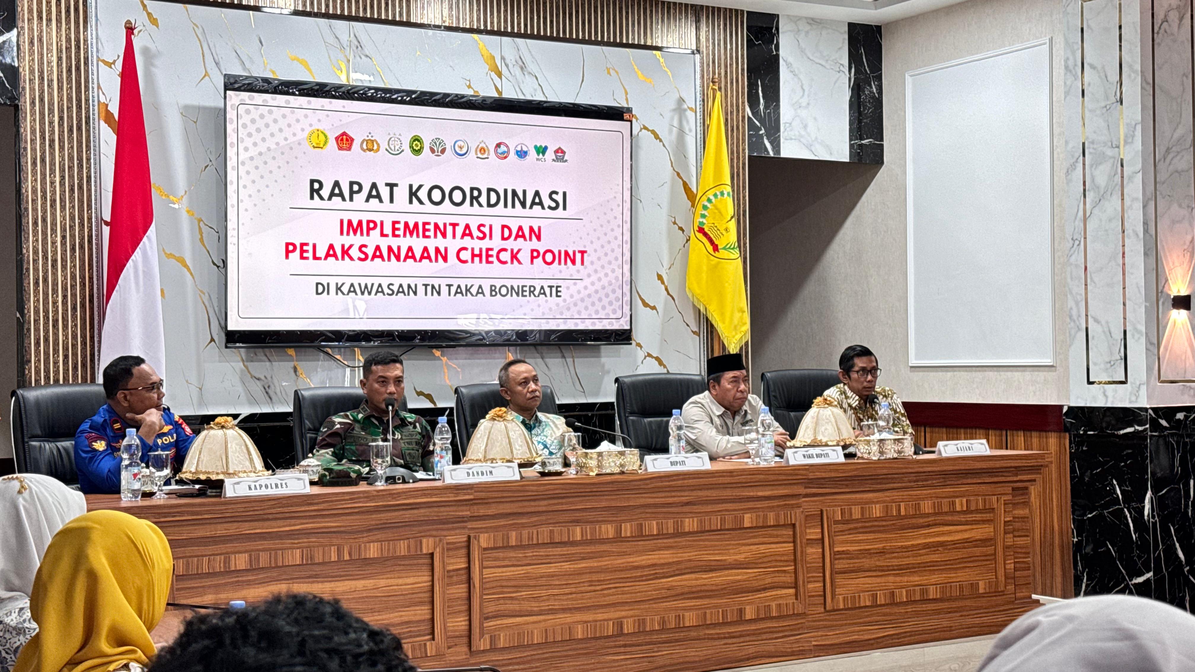 Kajari Kepulauan Selayar Hadiri Rapat Koordinasi Dalam Rangka Penguatan Kawasan Strategis Takabonerate