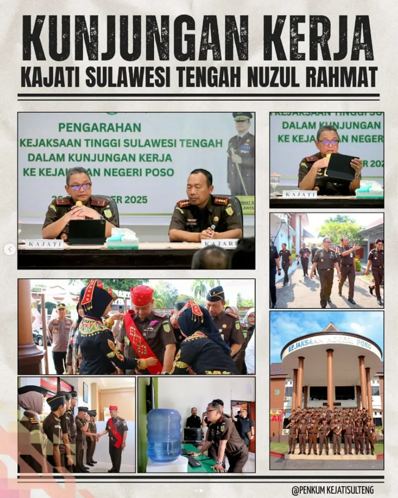 KAJATI SULTENG TIBA DI POSODORONG PROFESIONALISMESOLIDARITAS DAN PENDEKATAN KEADILAN HUMANIS