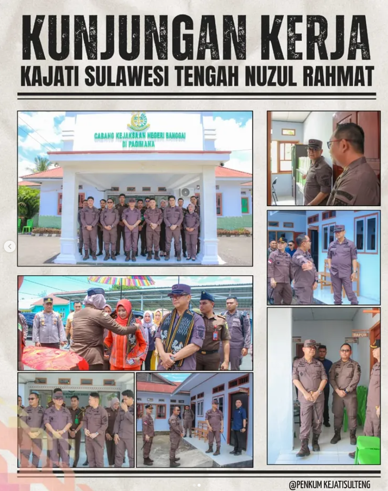 KAJATI SULTENG GANDENG PEMERINTAH DAERAH WUJUDKAN PELAYANAN HUKUM YANG ADAPTIF DI PAGIMANA