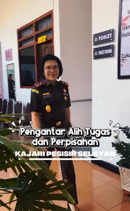 pengantar alih tugas Bapak Muhammad Jafli SH MH Kepala Kejaksaan Negeri Pesisir Selatan
