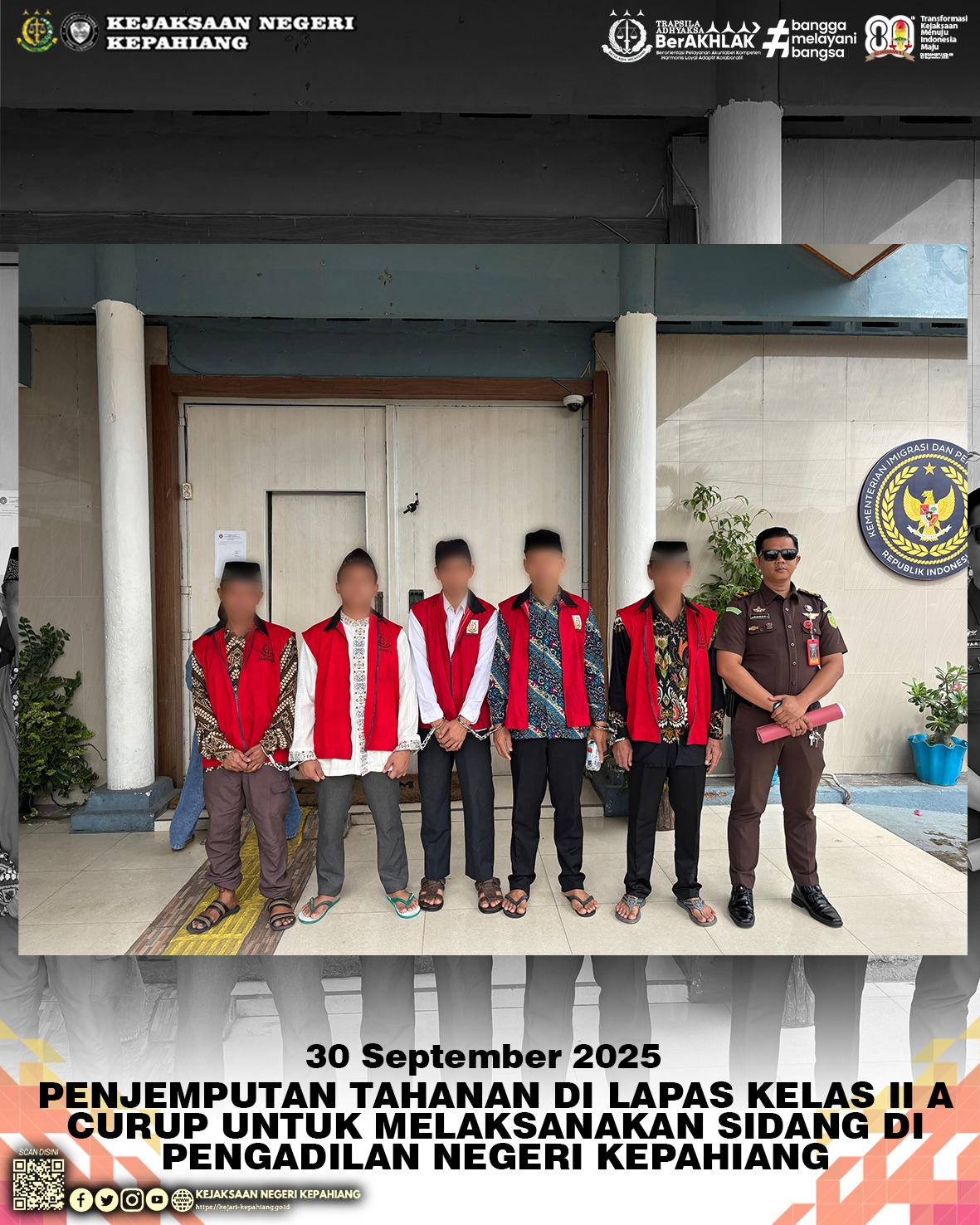 PENJEMPUTAN TAHANAN