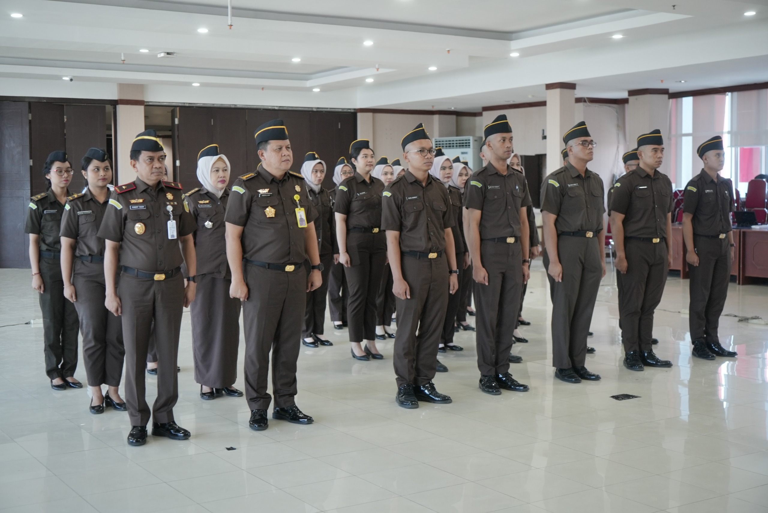 Kejati Sulsel Ikuti Pembukaan Pelatihan Dasar CPNS Golongan III Tahun 2025 Siapkan ASN Berintegritas Menuju Indonesia Emas 2045