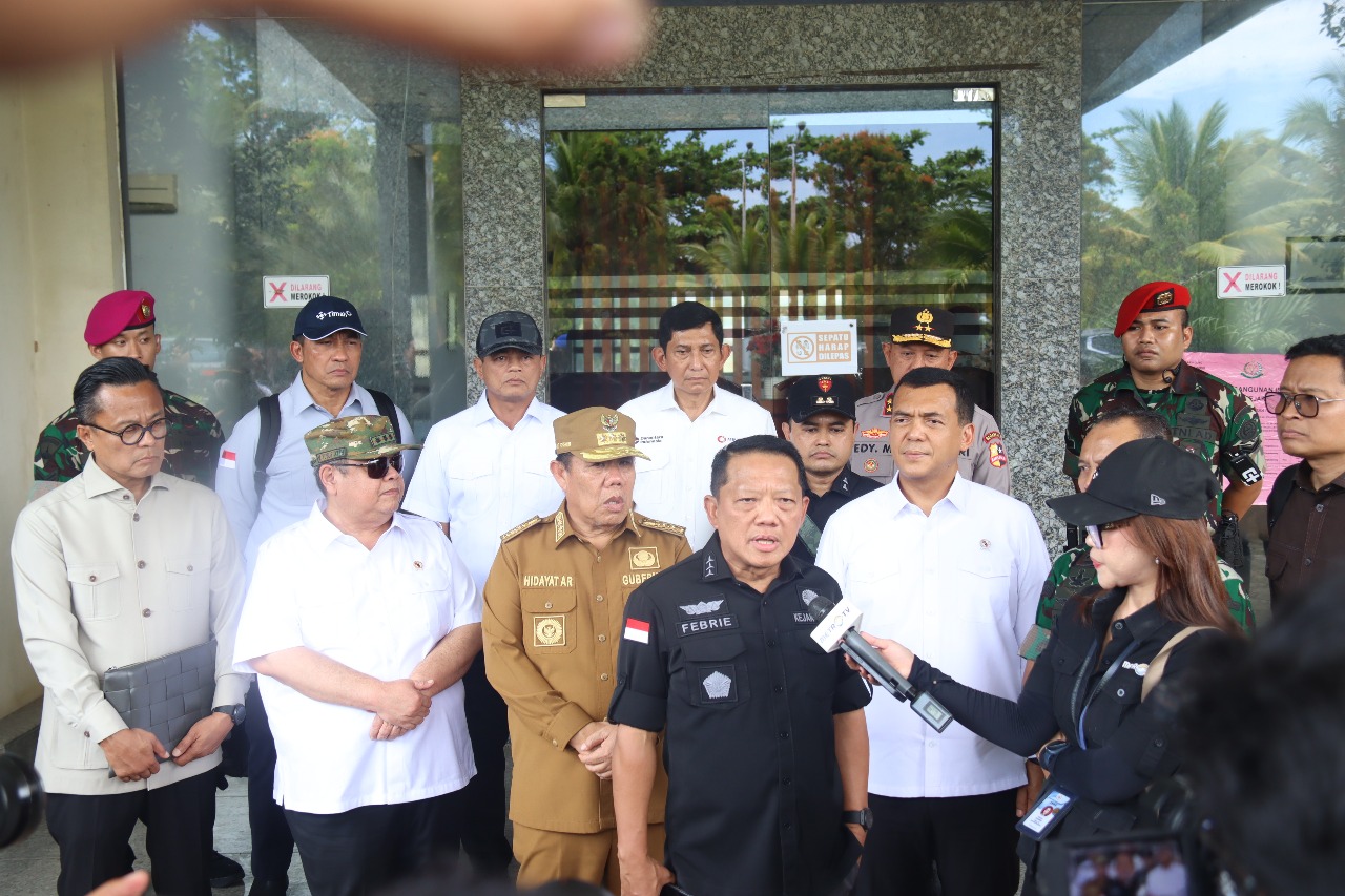 Tim Pengarah dan Pelaksana Satgas PKH Lakukan Kunjungan Lapangan di Provinsi Kepulauan Bangka Belitung
