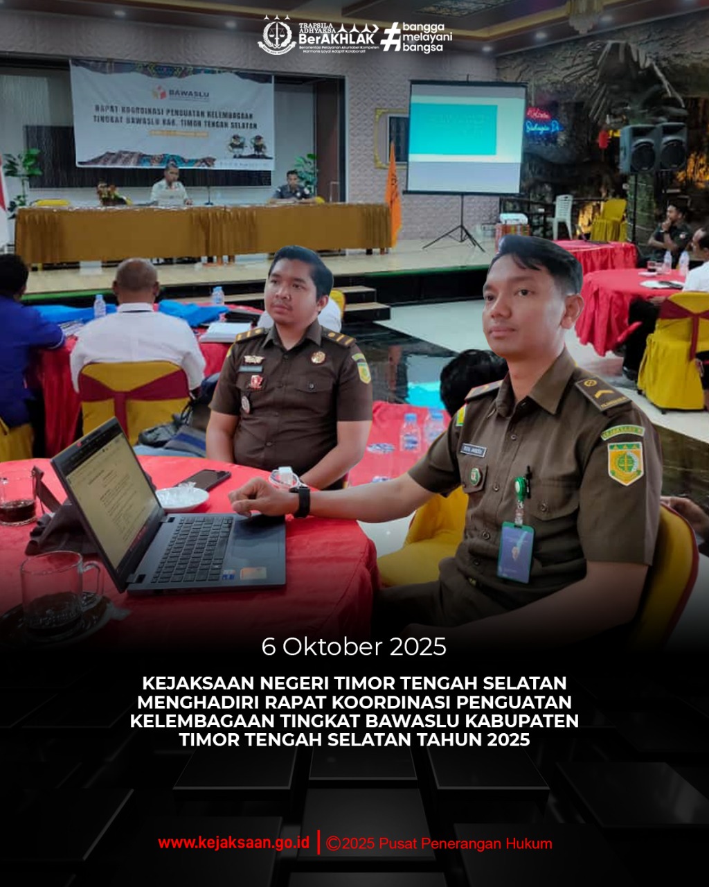 Rapat Koordinasi Penguatan Kelembagaan Tingkat Bawaslu Kab TTS Tahun 2025