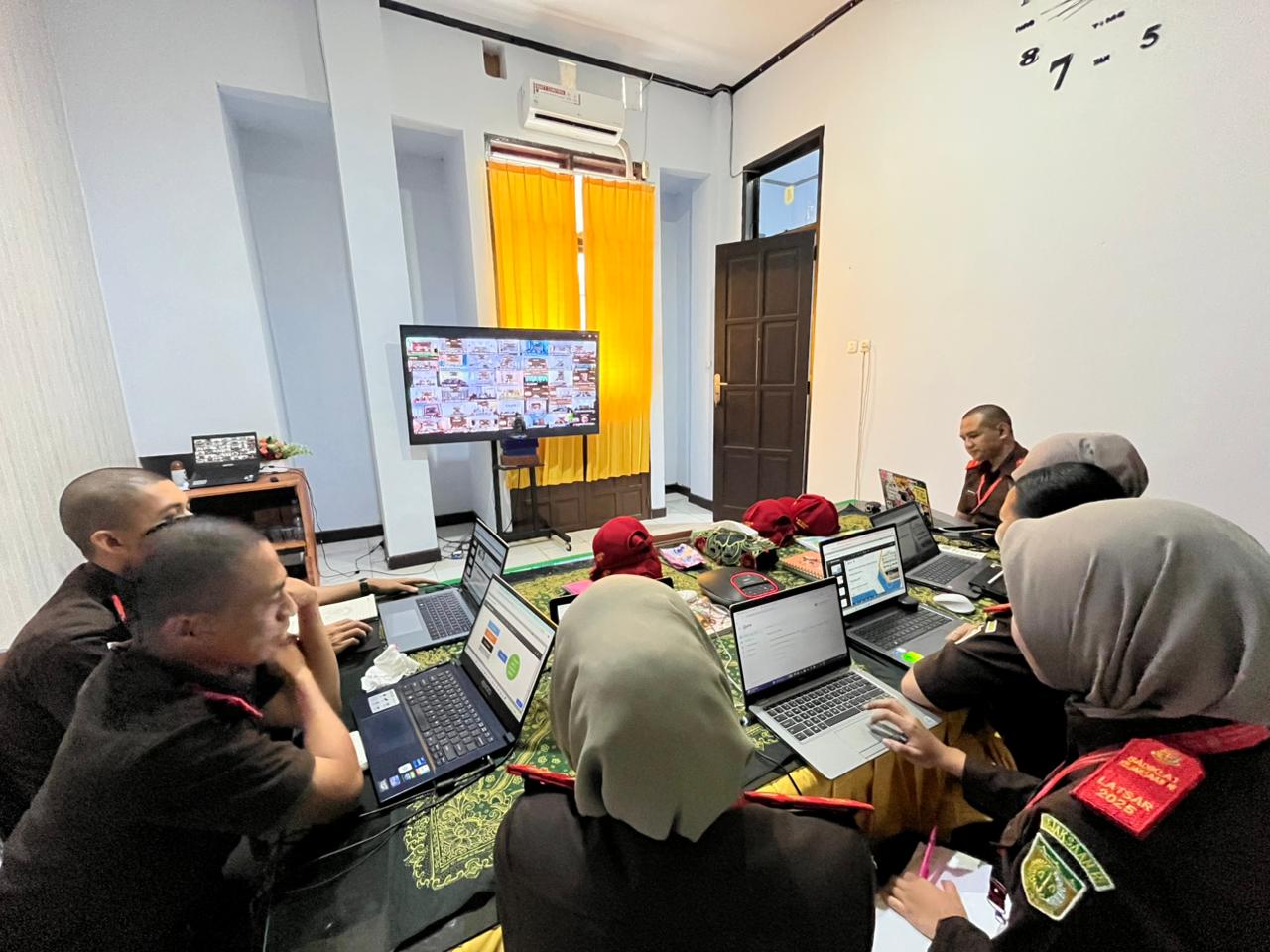Hari Keenam Pelaksanaan Latsar CPNS Golongan III Kejaksaan Negeri Kepulauan Selayar