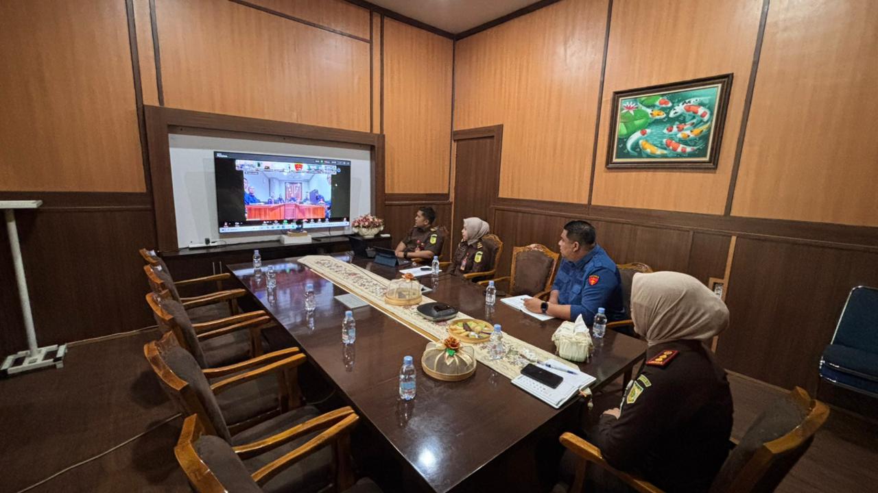 Kajari Kepahiang hadiri sosialisasi tupoksi direktorat pengendalian operasi pada JAM Pidsus