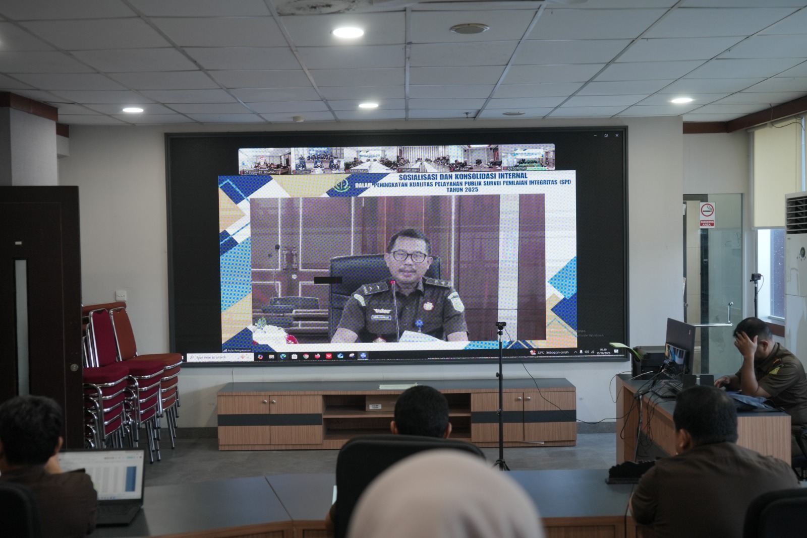 Konsolidasi SPI Tahun 2025 Kejati Sulsel Siap Laksanakan Arahan Jamwas Terkait Kualitas Pelayanan Publik