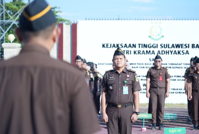 Apel Pagi Kejaksaan Tinggi Sulawesi Barat