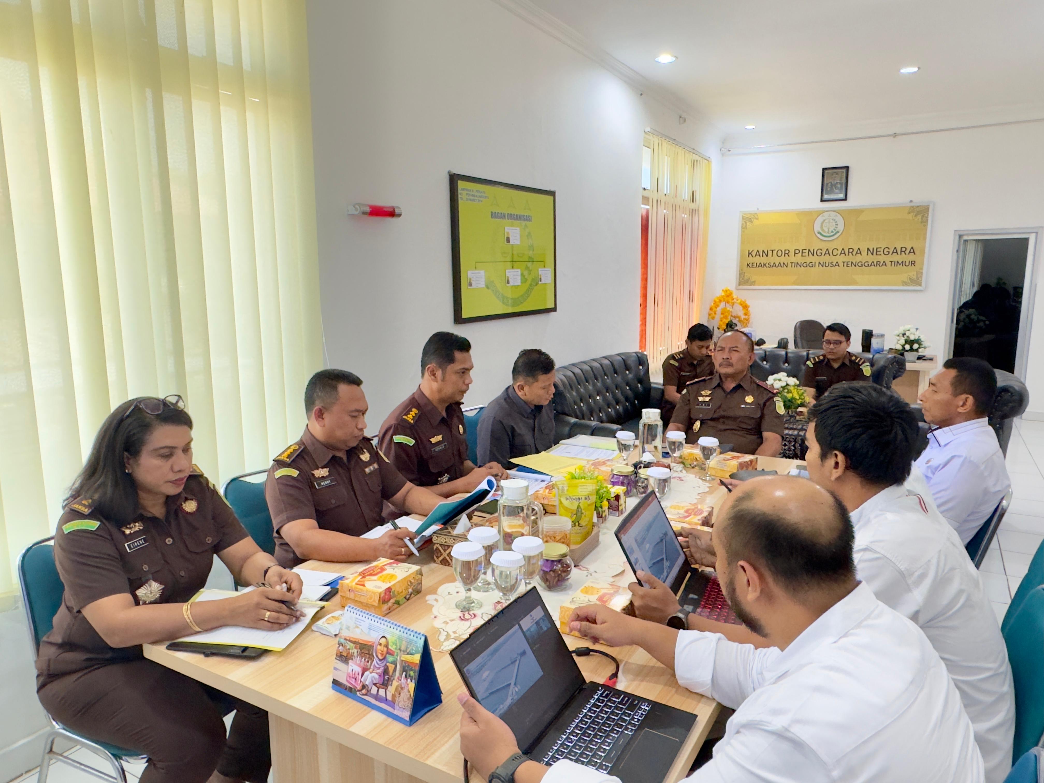 Kejaksaan Tinggi NTT Dampingi Proyek Revitalisasi Pelabuhan Marapokot Upaya Preventif Jaga Uang Negara