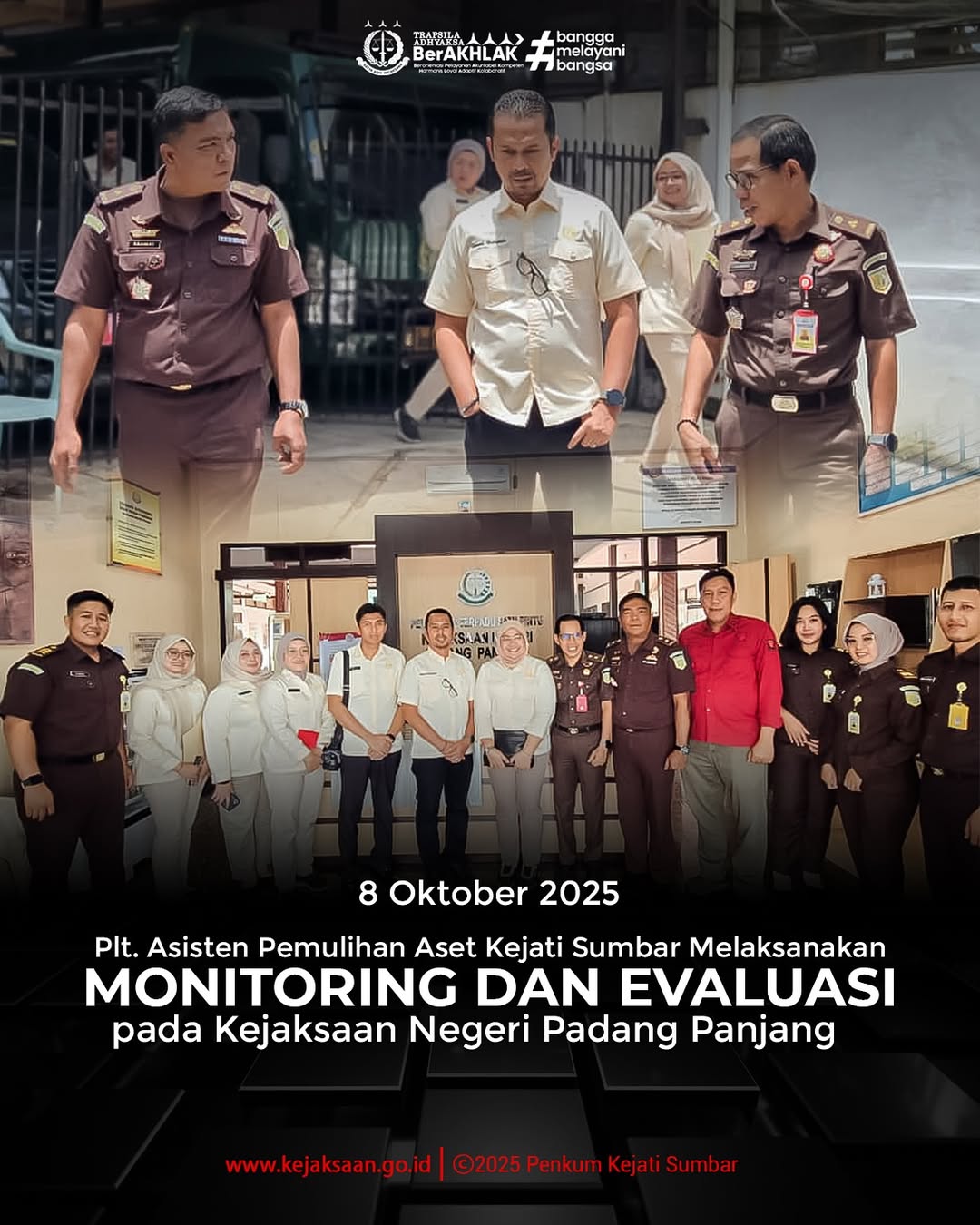 Monitoring dan Evaluasi Monev) ke Kejaksaan Padang Panjang