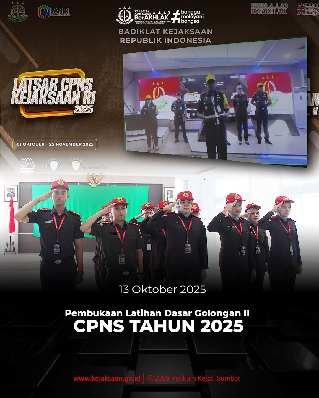 Pembukaan Latsar CPNS Golongan II