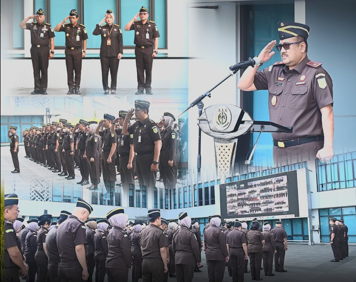 Apel Gabungan Kejati Jabar