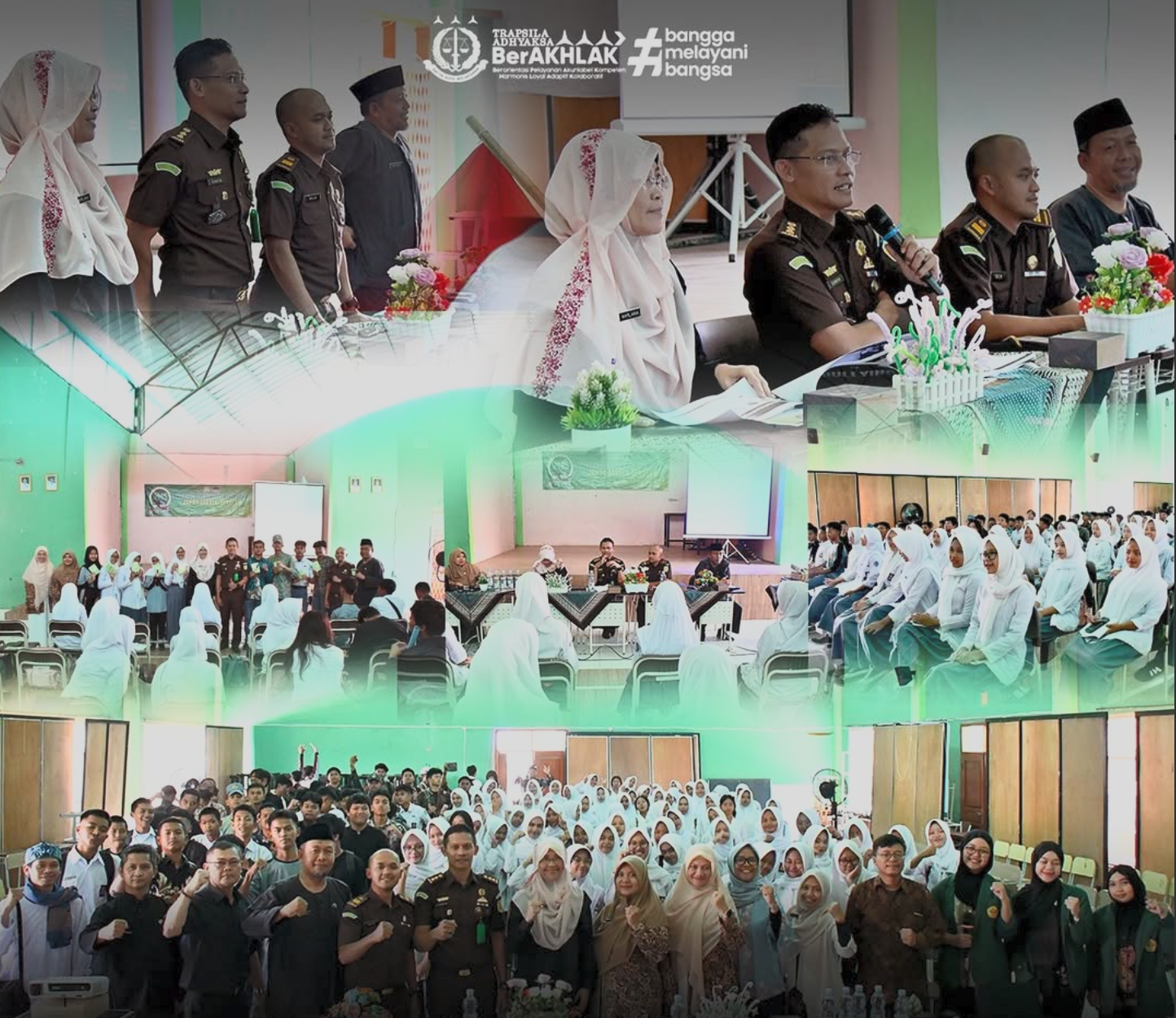 kegiatan Penyuluhan Hukum Jaksa Masuk Sekolah JMS) bertempat di SMA Negeri 1 Bojongsoang Kabupaten Bandung