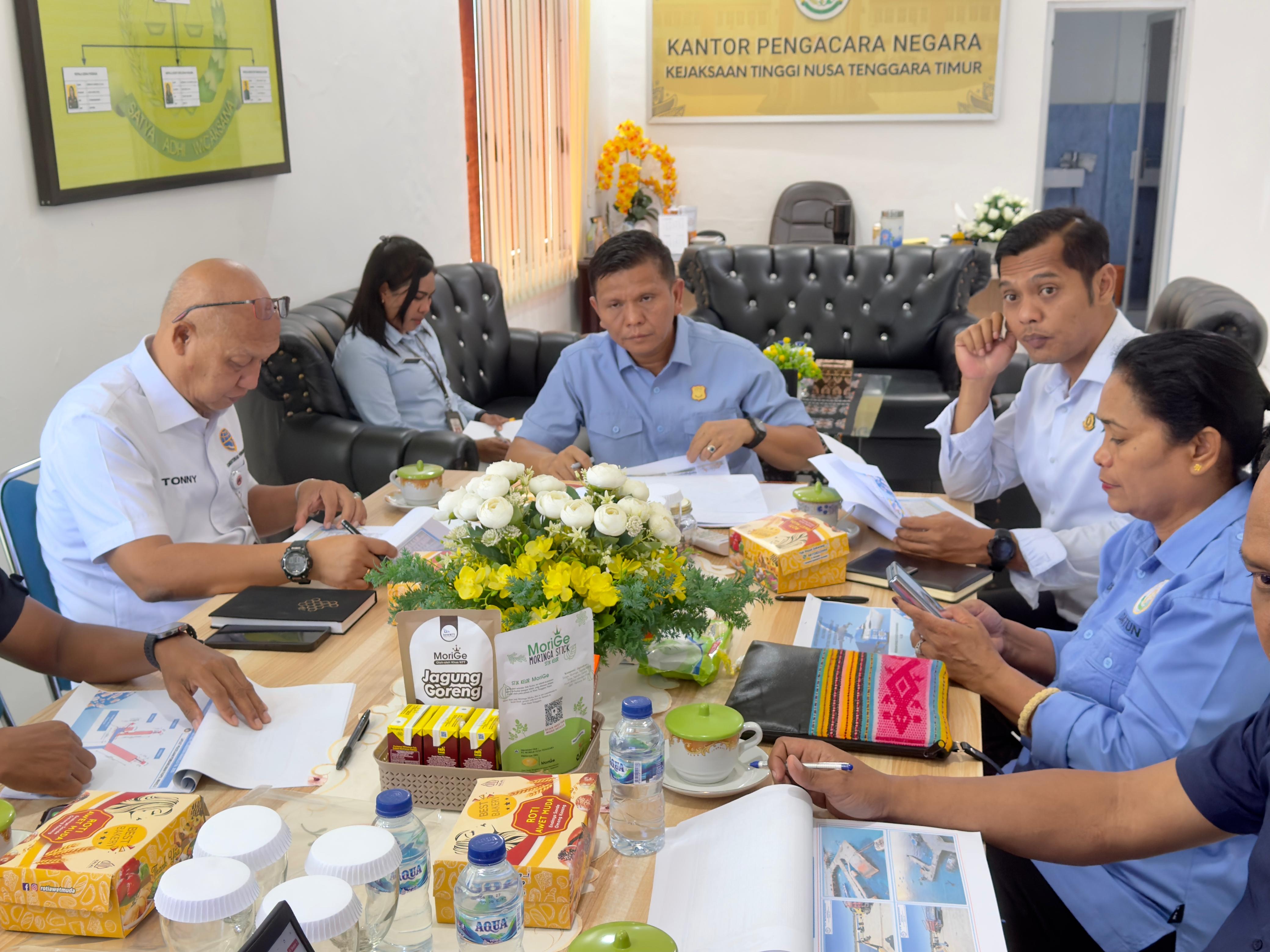 Ekspose Permohonan Pengawalan Kegiatan Belanja Modal Pekerjaan Rehabilitasi Fasilitas Pelabuhan Waikelo