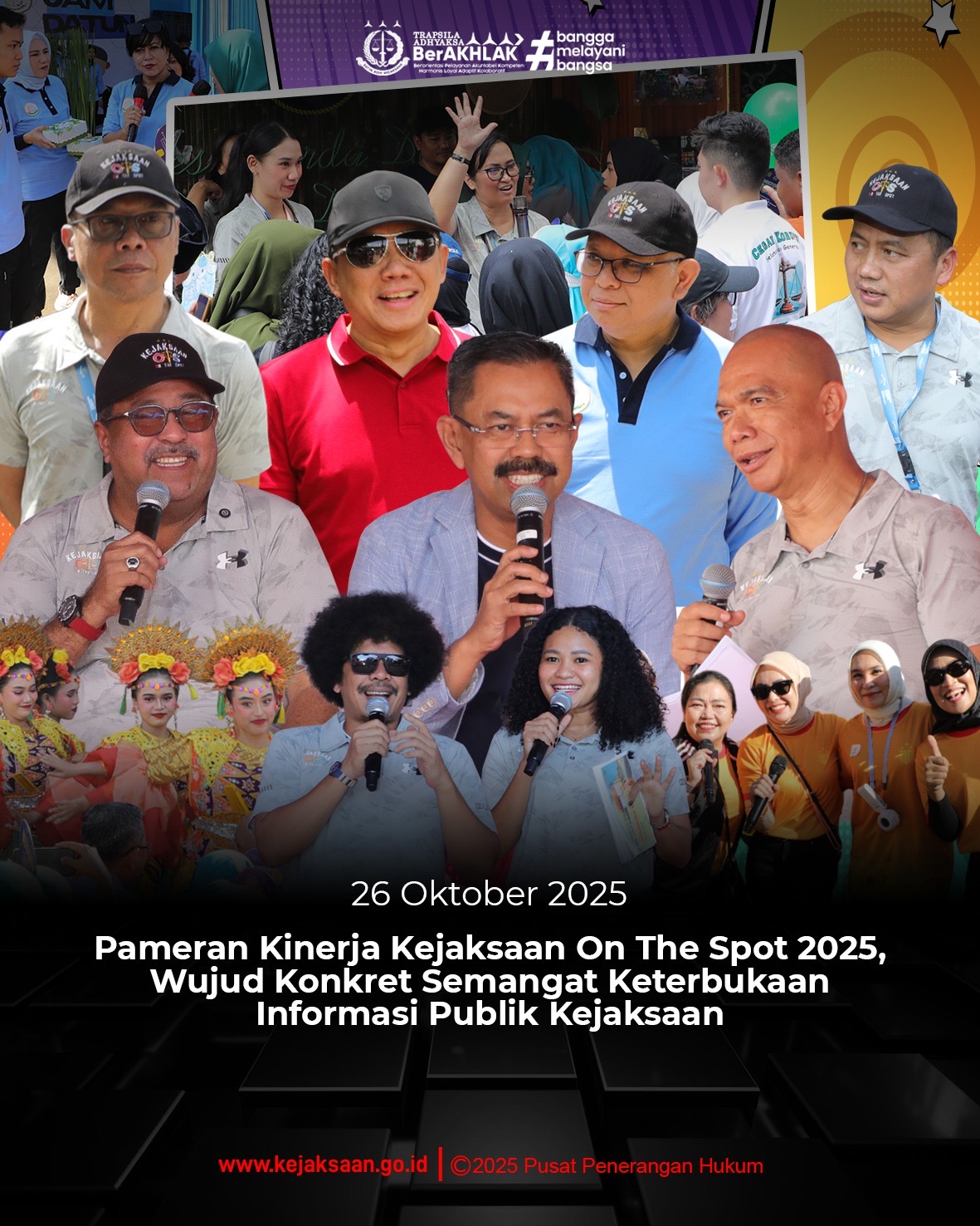 Pameran Kinerja Kejaksaan On The Spot 2025 Wujud Konkret Semangat Keterbukaan Informasi Publik Kejaksaan