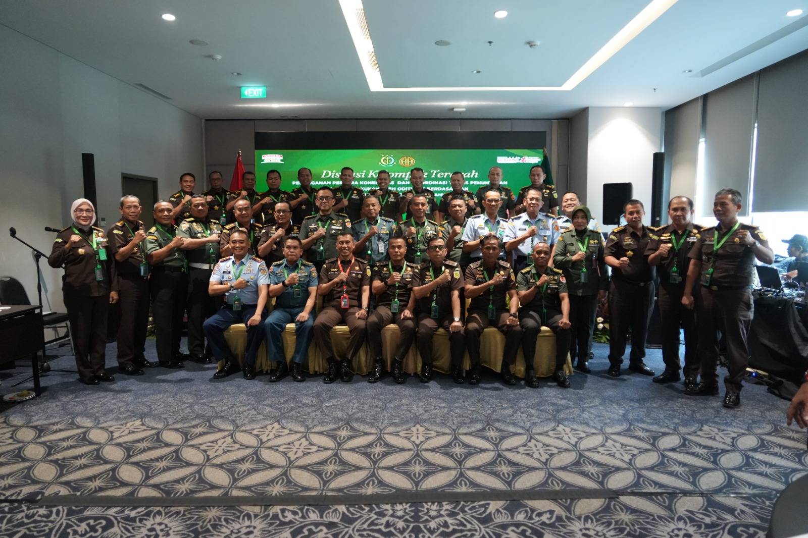 JAM PIDMIL Perkuat Penanganan Perkara Koneksitas  dan Koordinasi Teknis Penuntutan  Melalui Diskusi Kelompok Terarah