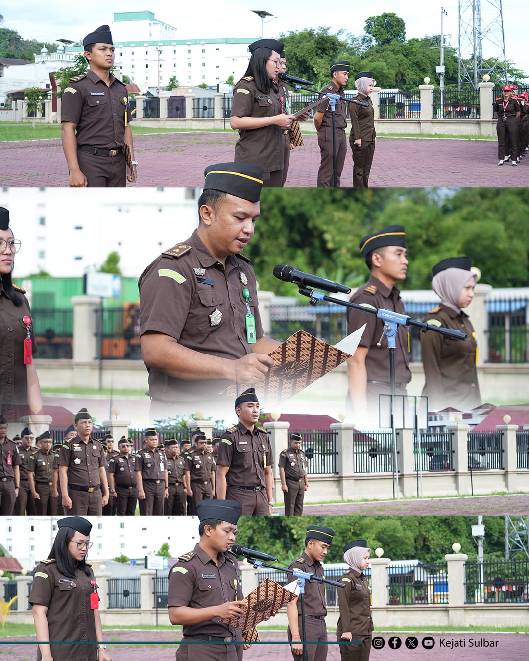 Apel Kerja Gabungan Kejaksaan Tinggi Sulawesi Barat dan Kejaksaan Negeri Mamuju
