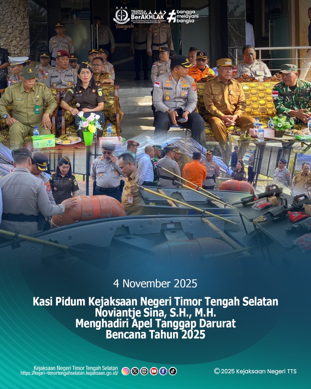 Apel Tanggap Darurat Bencana Tahun 2025