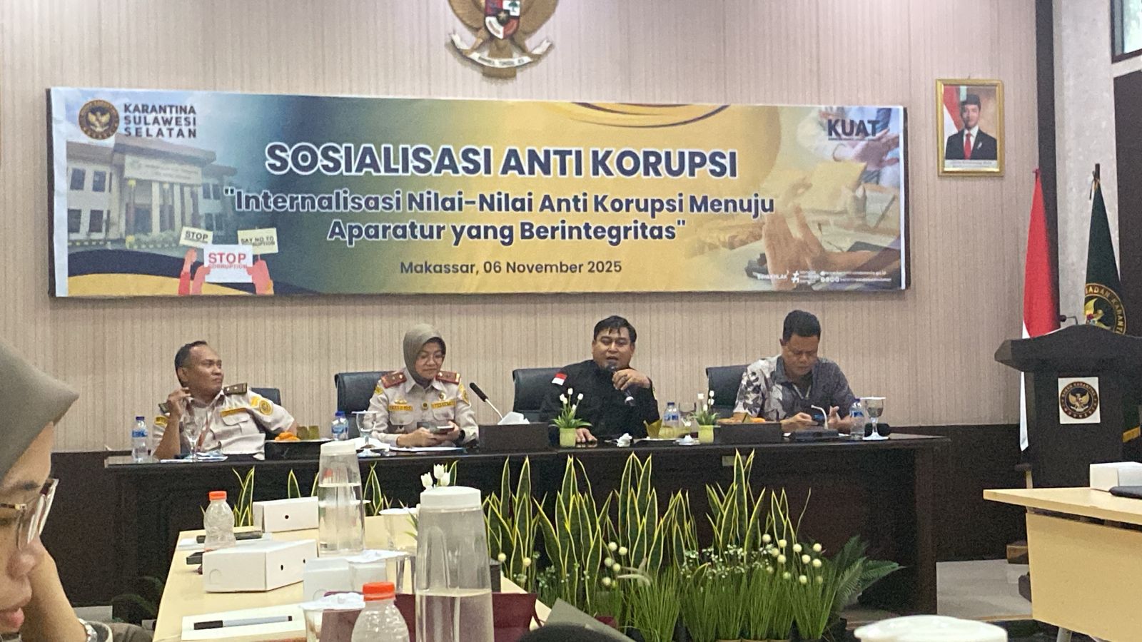 Kejati Sulsel Edukasi Pegawai Karantina Integritas Aparatur Dimulai dari Pemahaman Aturan dan Pelaporan Gratifikasi