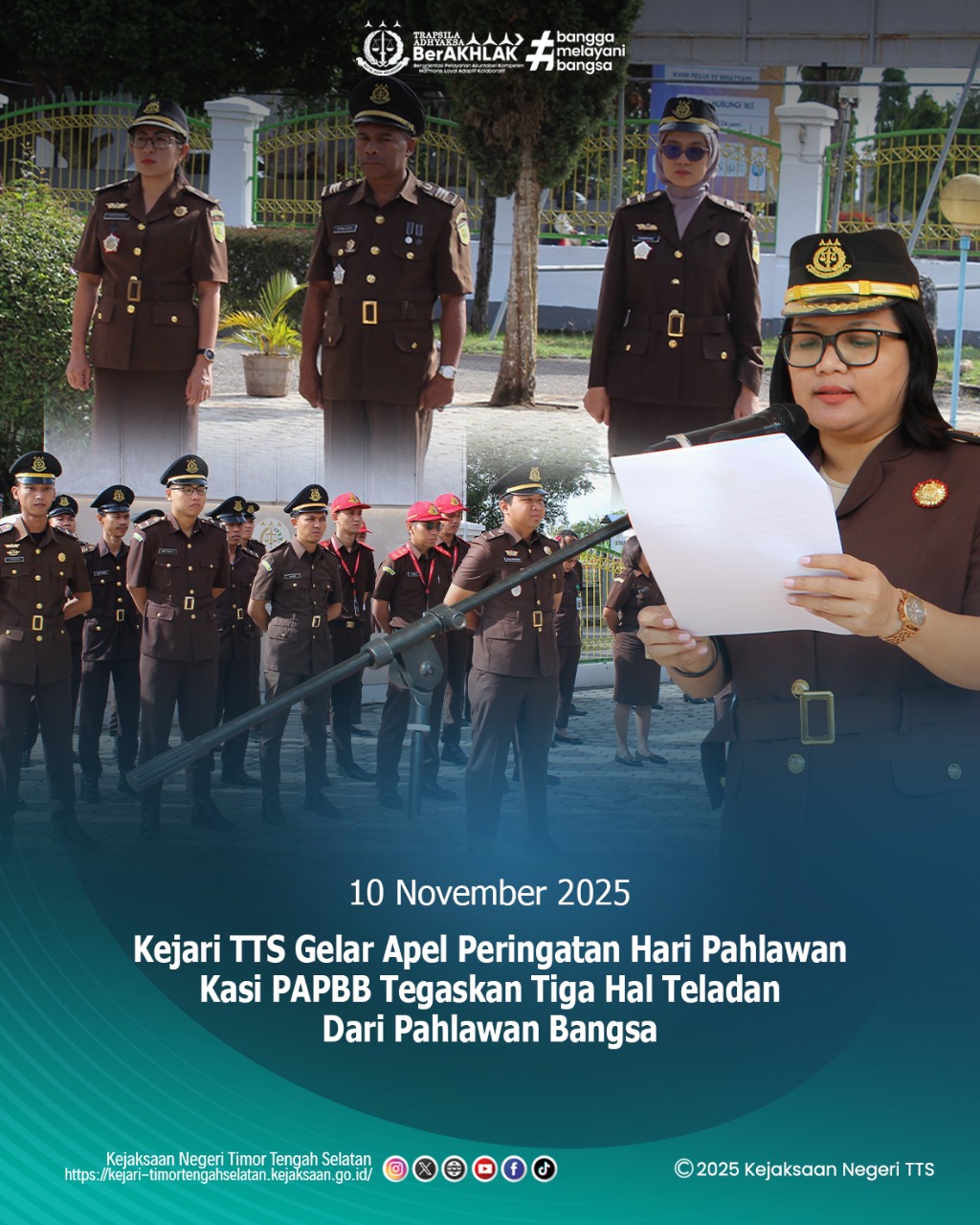 Upacara Peringatan Hari Pahlawan Tahun 2025