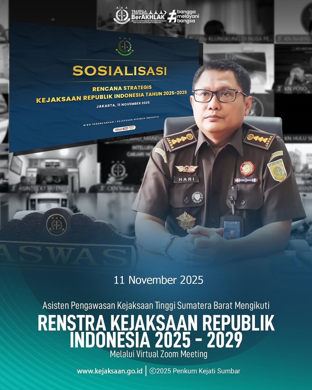 Sosialisasi Rencana Strategis Renstra) Kejaksaan Republik Indonesia Tahun 2025–2029