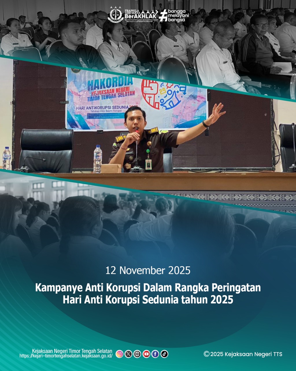 Kampanye Anti Korupsi di Kantor Bupati TTS