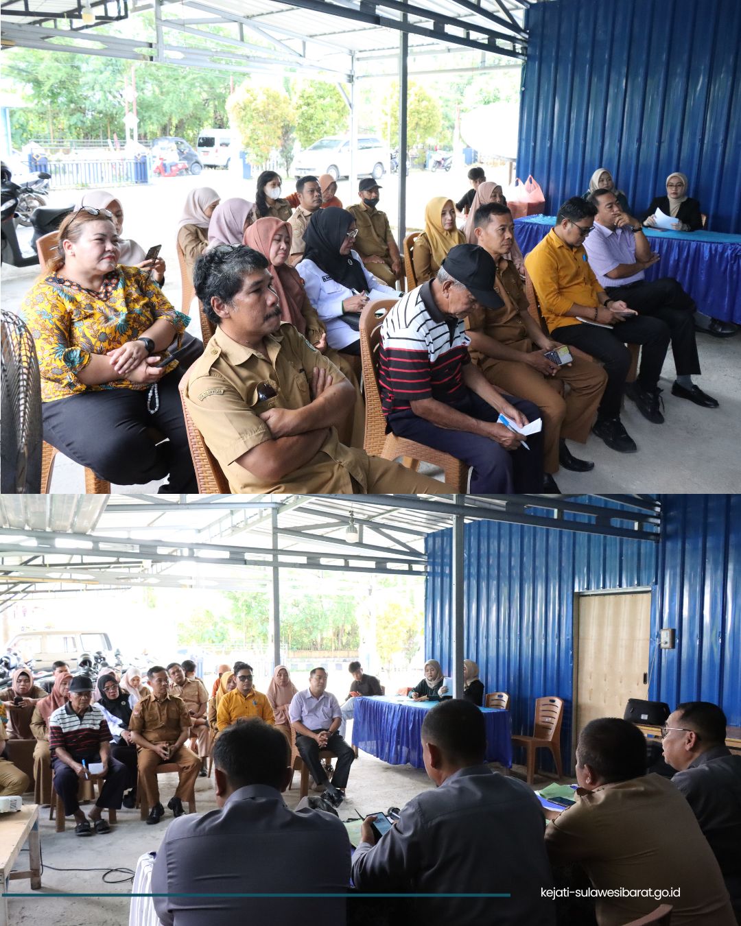 Sosialisasi Pengawasan Aliran dan Aliran Keagamaan dalam masyarakat di wilayah Hukum Sulawesi Barat bertempat pada Aula Kantor Kecamatan Mamuju