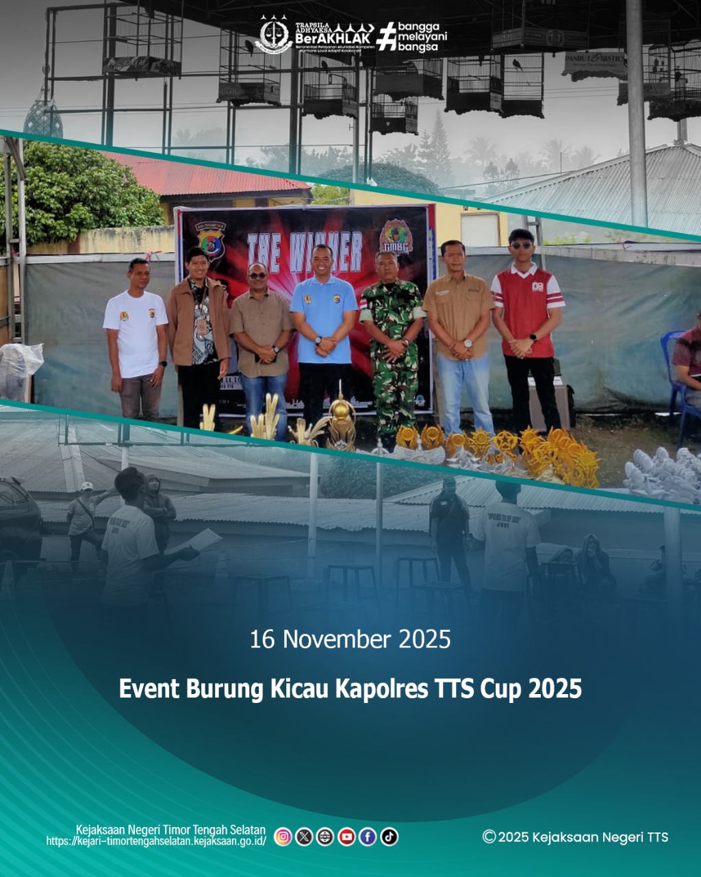 Event Burung Kicau Kapolres TTS Cup