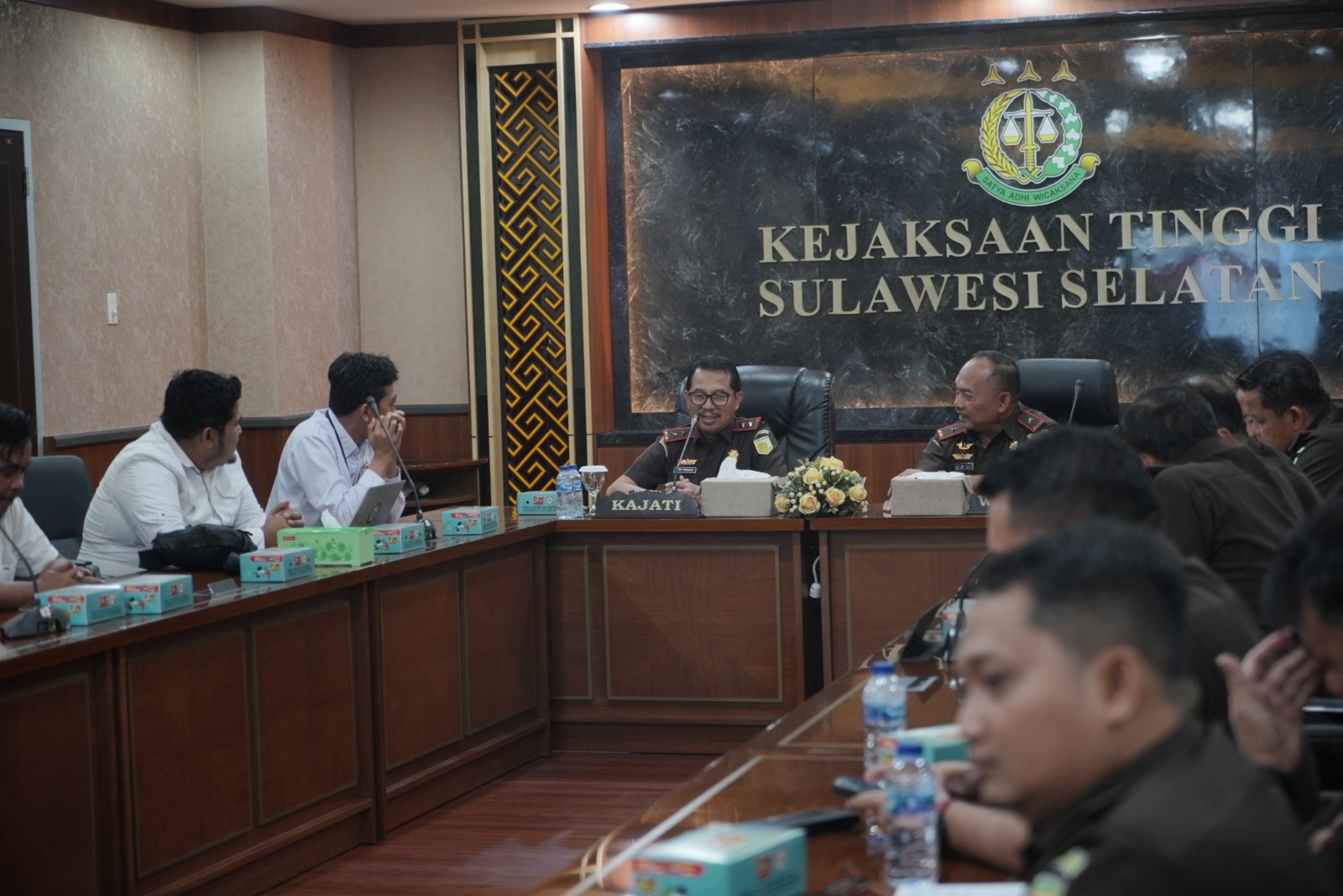 Kejati Sulsel Gelar Exit Meeting Pemeriksaan Kinerja Penanganan Perkara dengan BPK RI