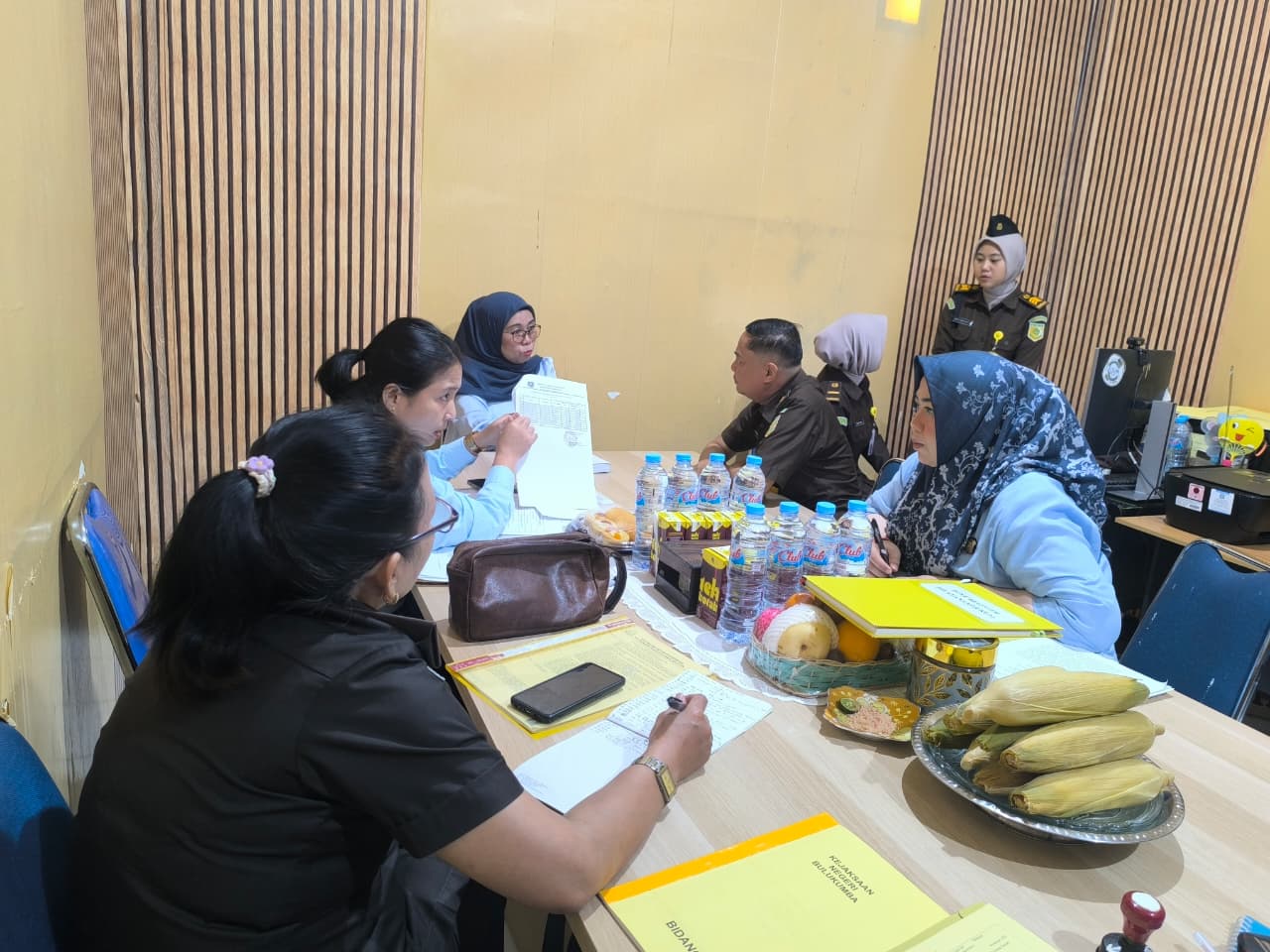 Kasi Datun Kejari Kepulauan Selayar Ikuti Monitoring dan Evaluasi  Bidang Perdata dan TUN