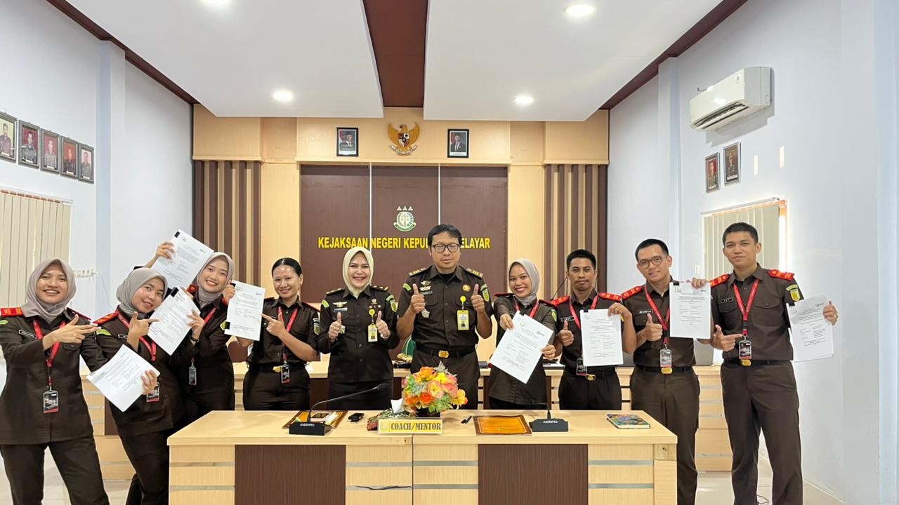 Pemaparan Laporan Akhir Aktualisasi CPNS Golongan III Kejaksaan Negeri Kepulauan Selayar