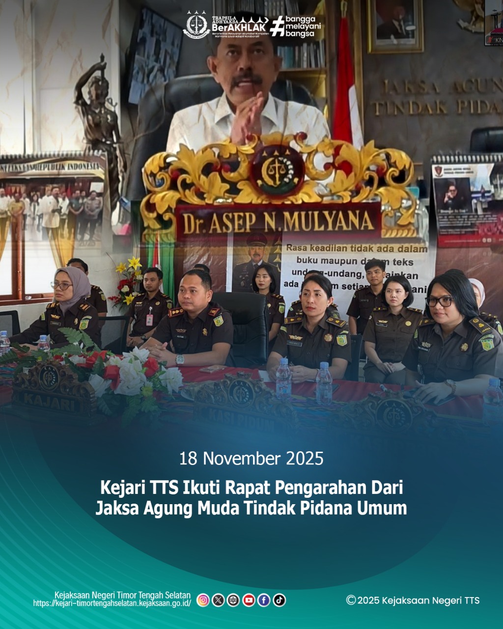 Rapat Pengarahan Jaksa Agung Muda Tindak Pidana Umum