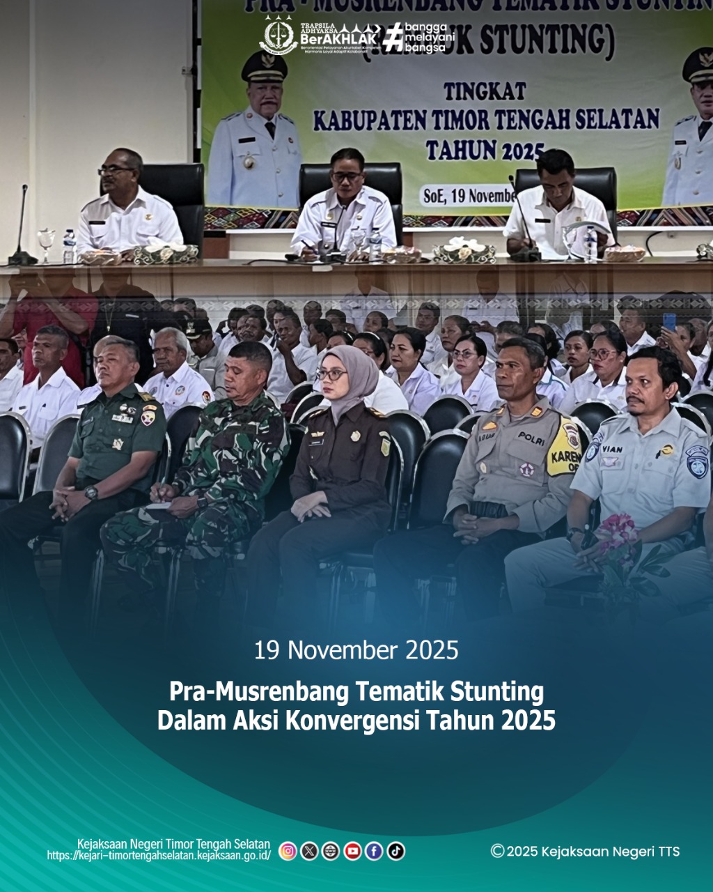 Pra-Musrenbang Tematik Stunting Rembuk Stunting) Dalam Aksi Konvergensi Tahun 2025