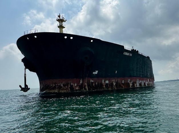 Badan Pemulihan Aset Gelar Lelang Kapal Tanker MT Arman 114 Beserta Muatan Light Crude Oil di Batam