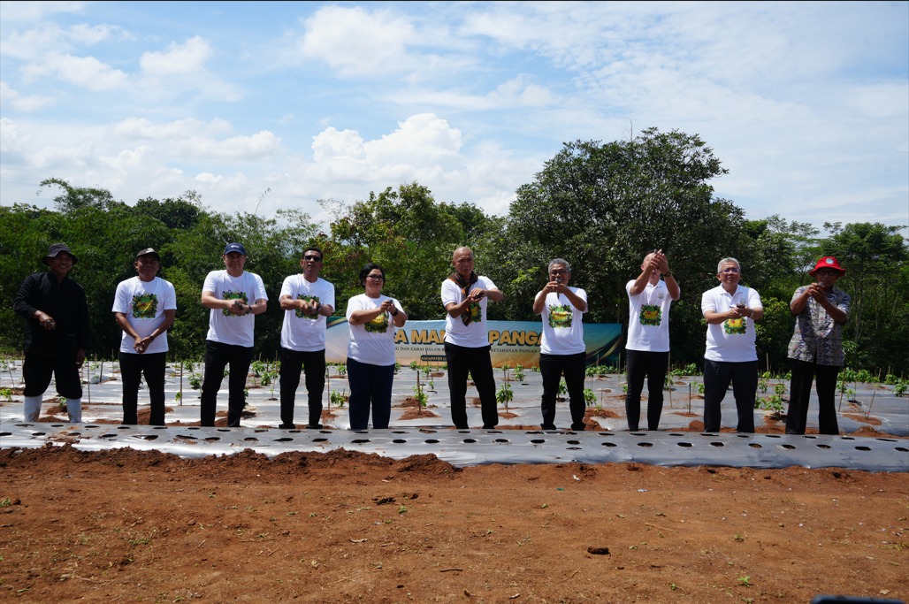 Jamintel Akselerasi Program Swasembada Pangan Nasional  melalui Jaksa Mandiri Pangan di Lebak Banten