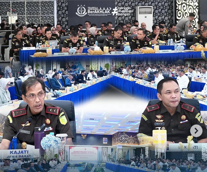 KUNJUNGAN KERJA SPESIFIK KOMISI III DPR RI KAJATI JABAR BERHARAP SEMUA BIDANG BERKOLABORASI SEHINGGA TERWUJUDNYA HARMONISASI DALAM UPAYA MENEGAKKAN HUKUM DAN MENJAGA KEAMANAN SERTA KETERTIBAN BAGI MASYARAKAT