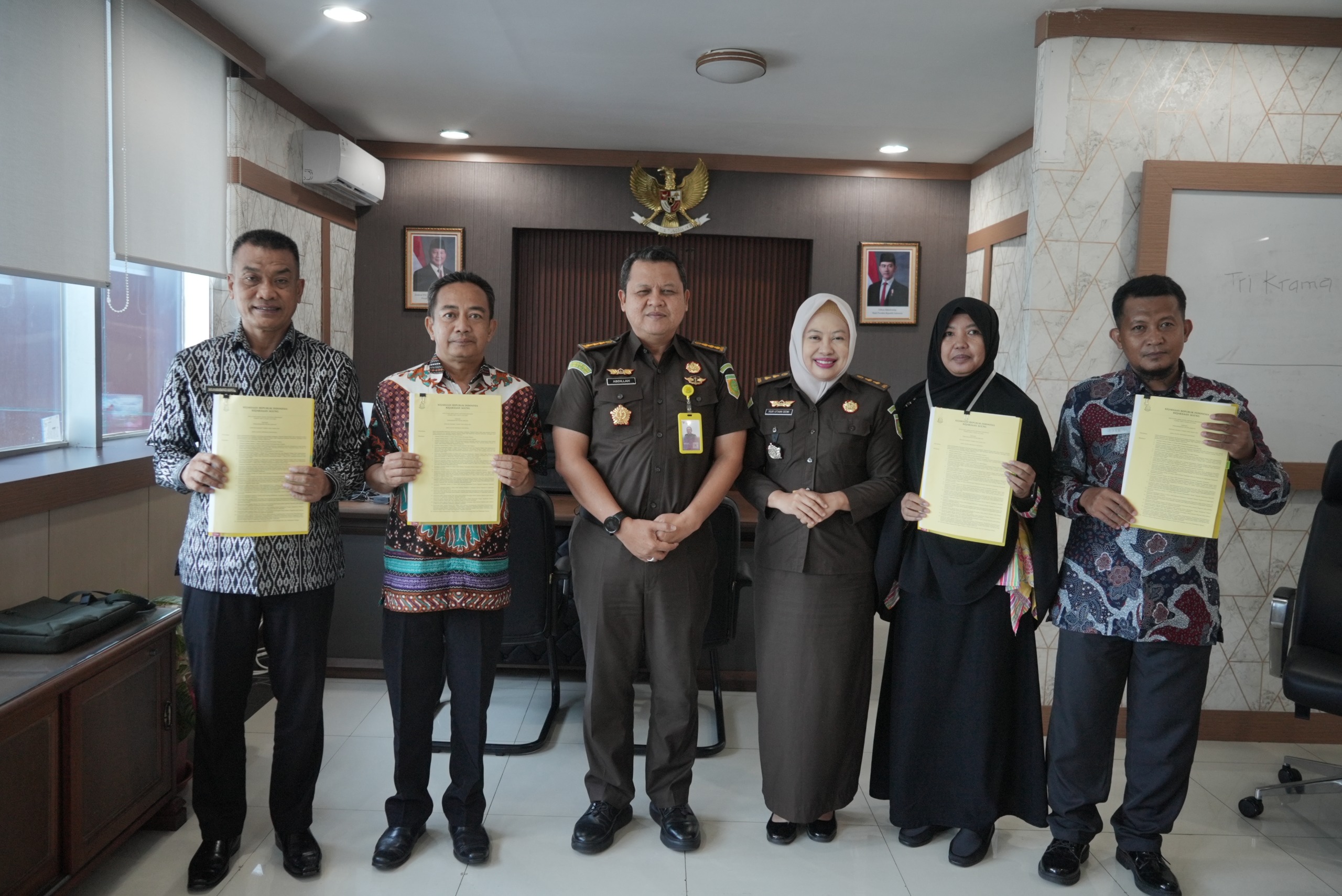 Kejati Sulsel Ikuti Sosialisasi Kepegawaian Sambut 26 PNS Pengalihan dari Imipas