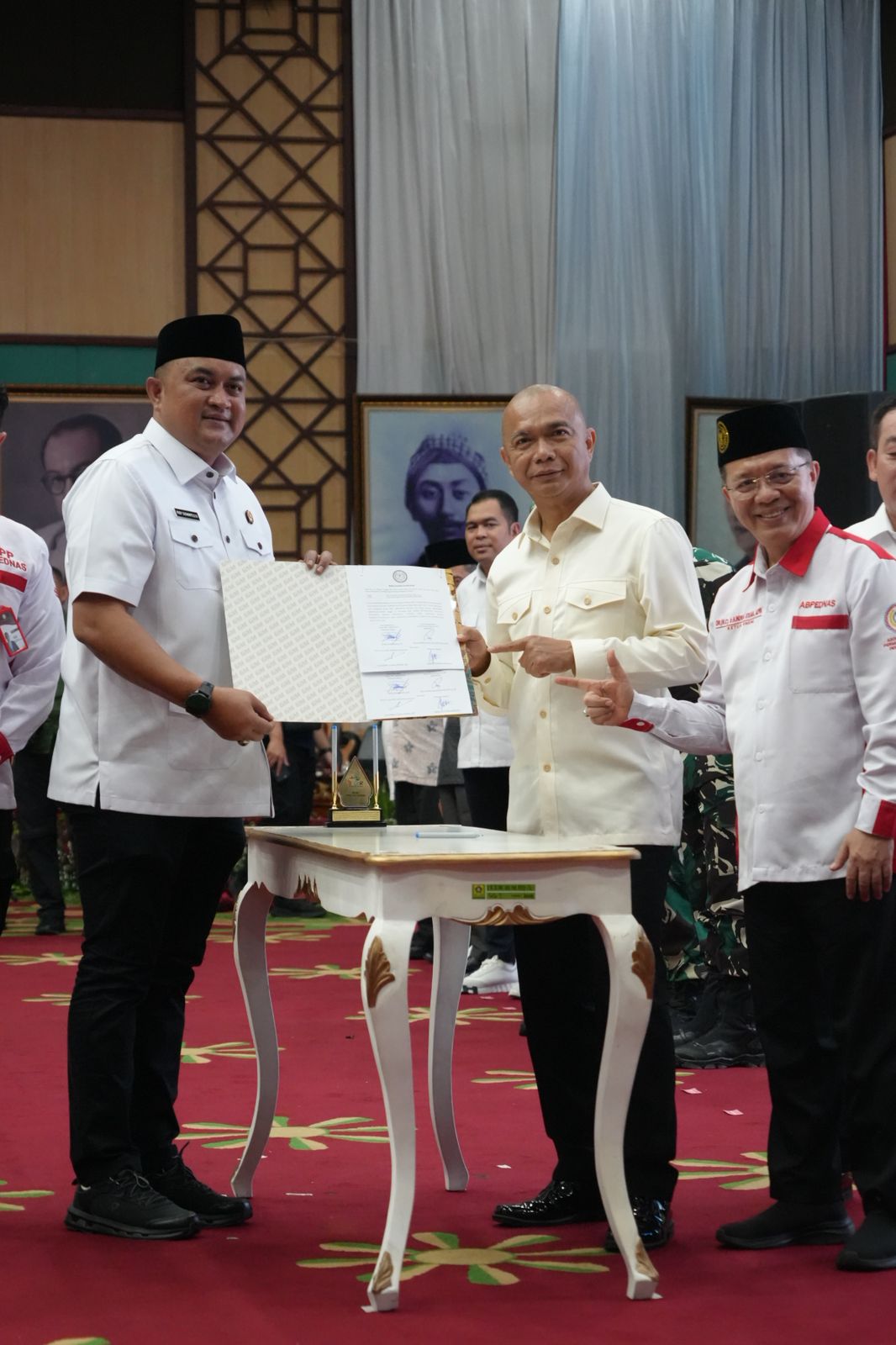 Jamintel Sosialisasi Jaga Desa dan Pengukuhan DPC ABPEDNAS di Kabupaten Bogor