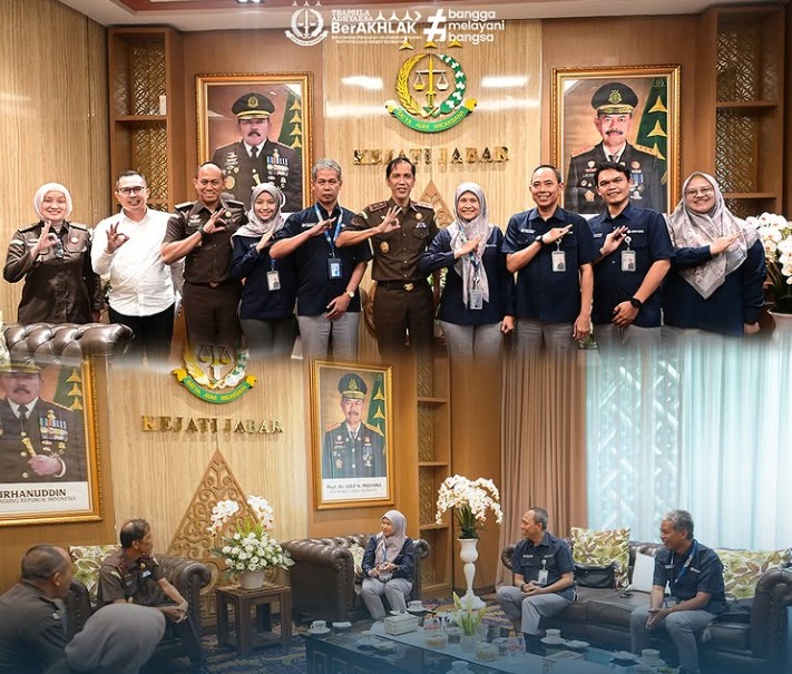 Kajati Jabar terima Audiensi Direktur Utama PT Jasamarga untuk perkuat sinergi dalam penegakan hukum dan pengelolaan jalan tol